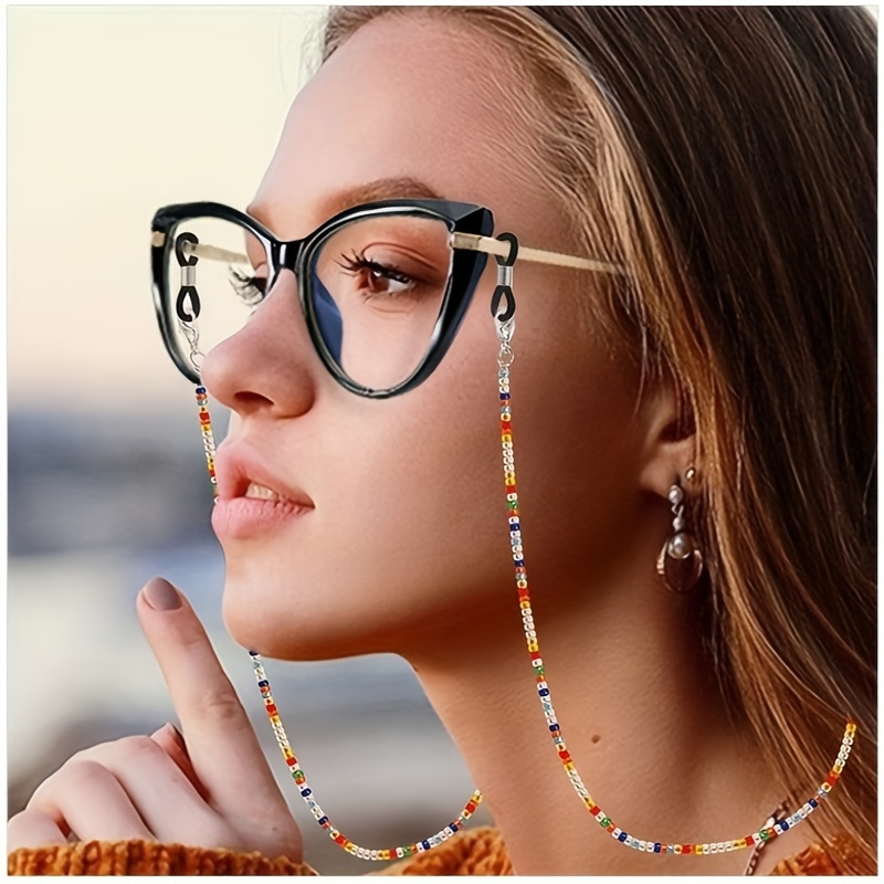 Boho Beaded Glasses Lanyard St - Mask Lanyard Adjustable ulasan dan harga