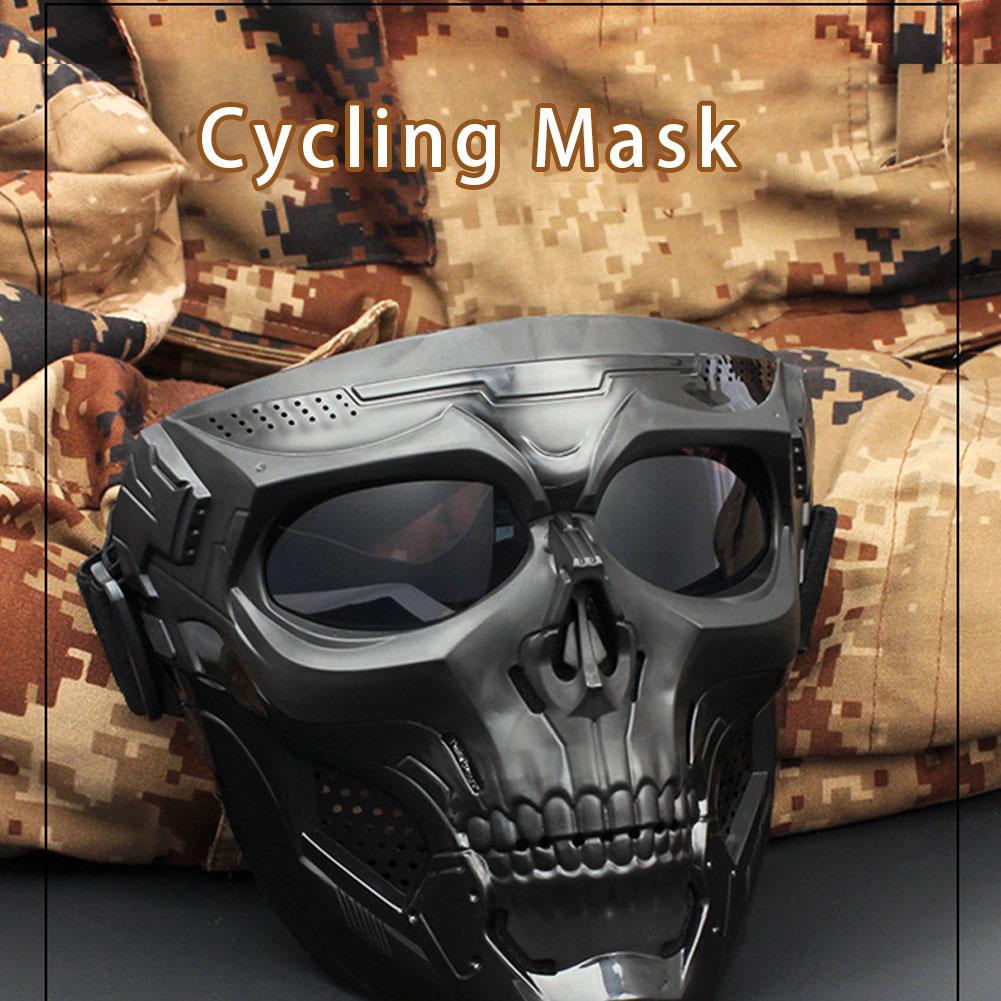 Creative Skull Motorcycle Ridi - Mask Lanyard Adjustable ulasan dan harga