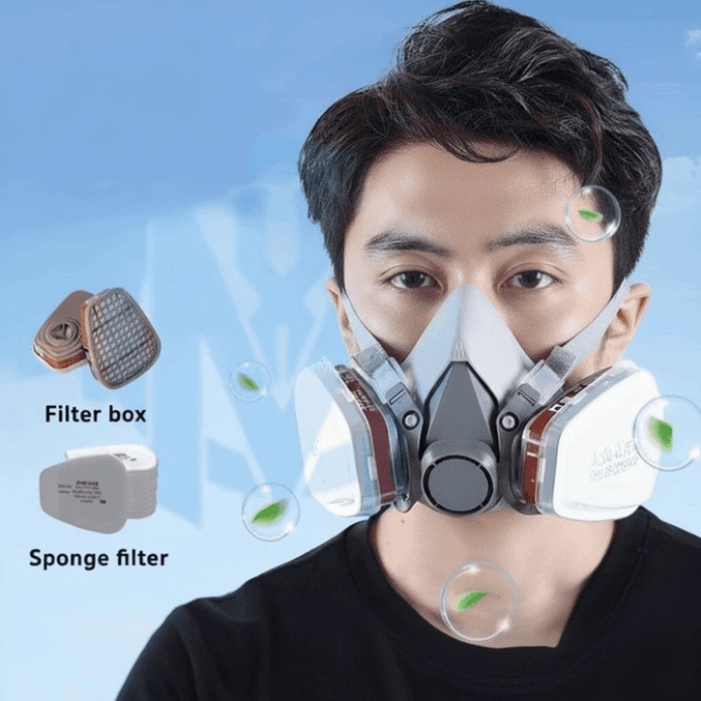 Reusable ‌Half-face Profession - Respirator Half Face ulasan dan harga
