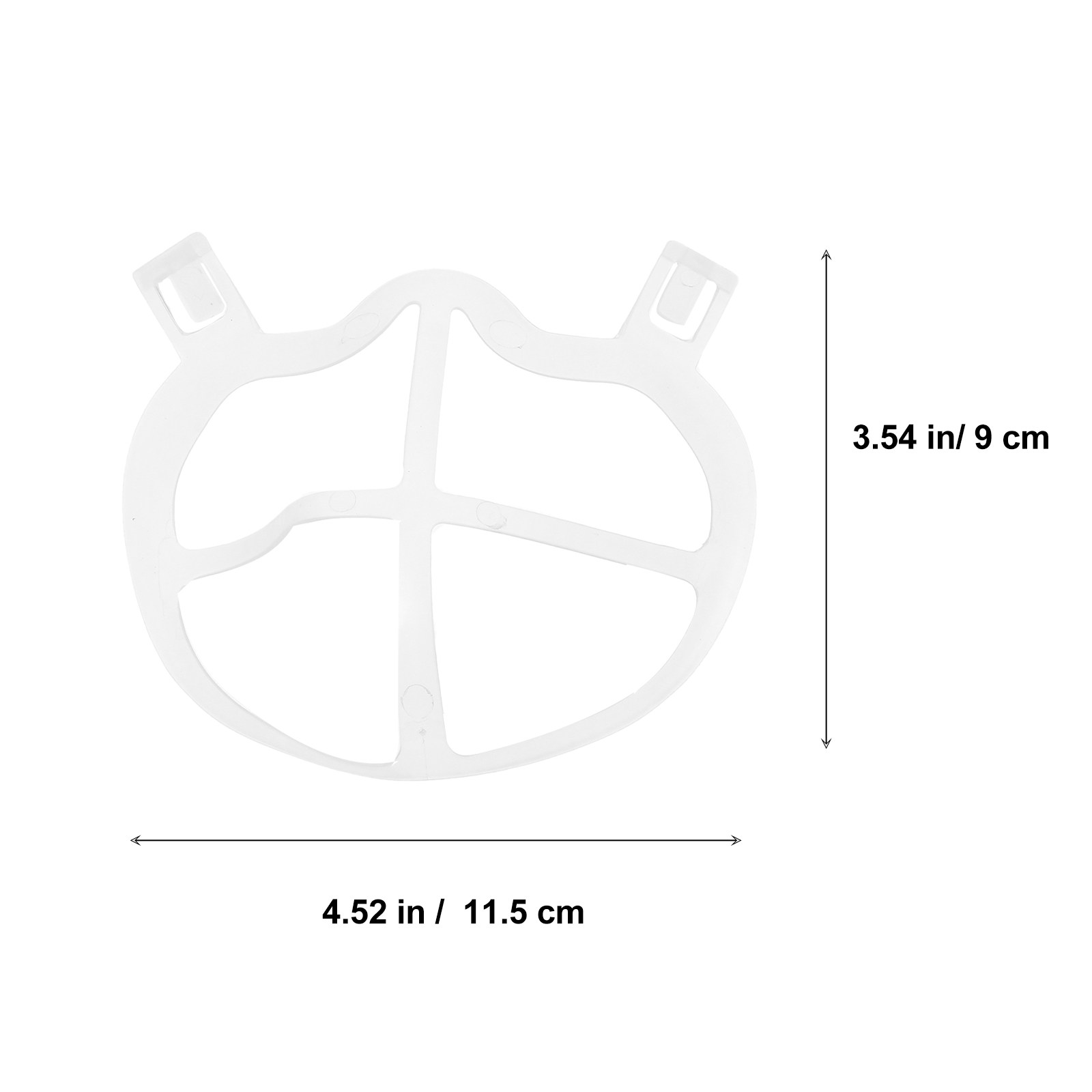 10Pcs Skin-Friendly Thin Silic - Silicone Mask Bracket ulasan dan harga