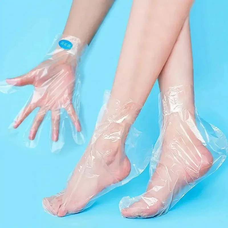 Thick Disposable Hand And Foot - Disposable Mask Blue ulasan dan harga